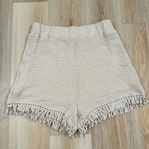 Fringe shorts
